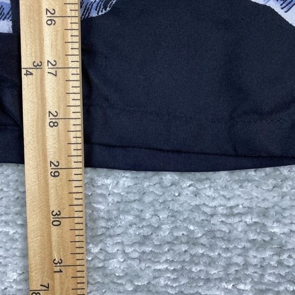 V.H.O Hawaiian Shirt Mens S Gray Black Palm Trees Beach Short Sleeve Button Up - Picture 6 of 8